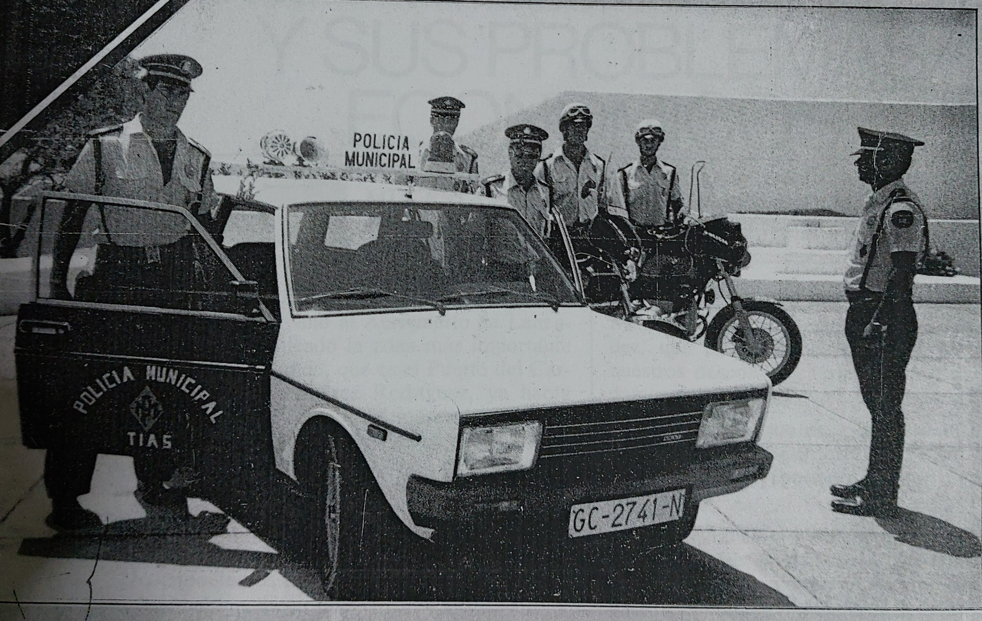 Primer coche de la Policía