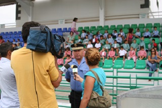 jefe de policia entrevista