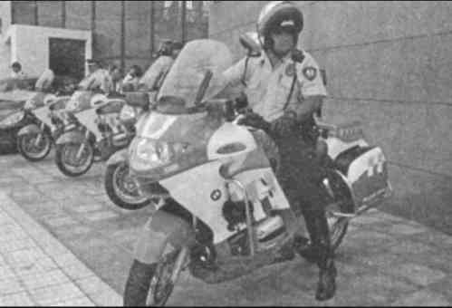 motocicletas de policia