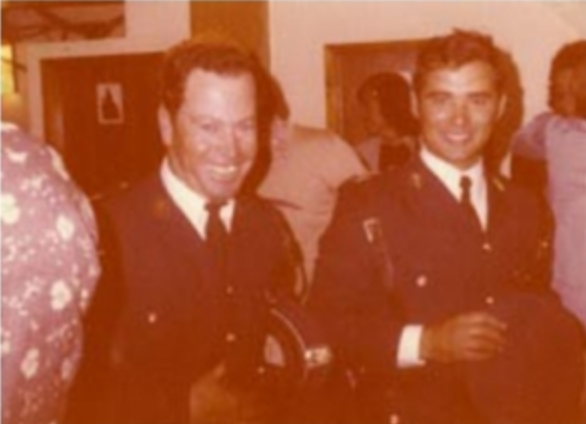 Rafael Cabrera y Domingo Francisco H. en los 80